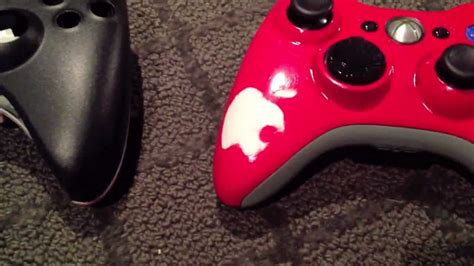 Spray Painting Xbox 360 Controller Red Apple 3 Youtube
