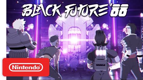 Black Future 88 Announcement Trailer Nintendo Switch Youtube