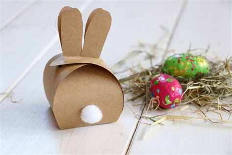 Ausmalbilder von ostern zum drucken, ostern malvorlagen kostenlos, osterbilder, ostern vorlagen für kinder, kostenlose ausmalbilder zu ostern, osterhase, ostereier ausdrucken ausmalen, malvorlagen mit ostern motive zum titel der malvorlage: Oster-DIY: Hasen-Schachtel falten (inkl. Freebie ...