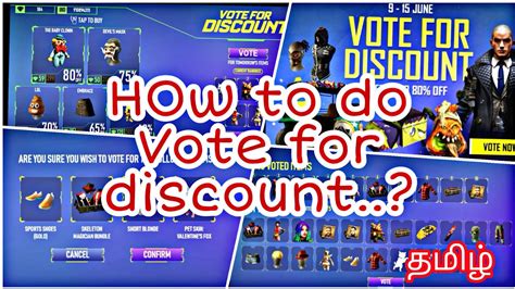 Currently, it is released for android, microsoft windows, mac and ios operating. Vote for discount free fire Tamil | தமிழ் - YouTube