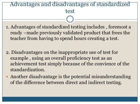 🎉 disadvantages of standardized testing 10 big advantages and