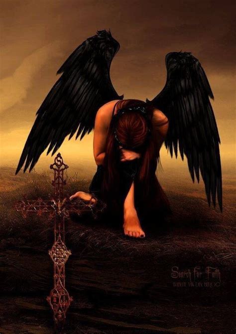 ~gothic Art Fallen Angel Gothic Angel Angel Art