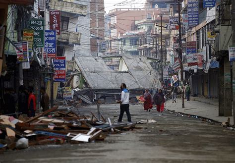 The authenticity of the video became a subject of online. GIFs Show Nepal's Slow Recovery One Year After Earthquakes