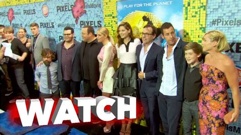 Pixels Exclusive Ny Premiere Featurette With Adam Sandler Kevin James