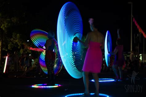 Spinjoy Sydney Festival Funpark Led Hoop Disco Hoop Dance Hula