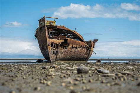 Shipwreck Boat Ship Sea Wreck Abandoned Coast Old Water Broken