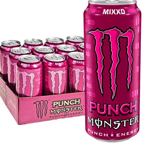 Monster Energy Mixxd Punch 500ml Lowest Price Hpnutritionie