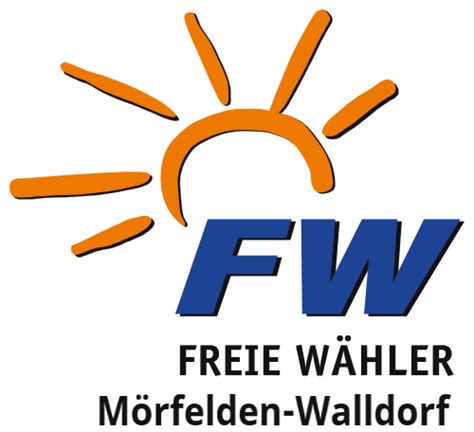 Die freien wähler (eigenschreibweise freie wähler) sind ein zusammenschluss von wählergruppen in deutschland. Freie Wähler Mörfelden-Walldorf | Willkommen