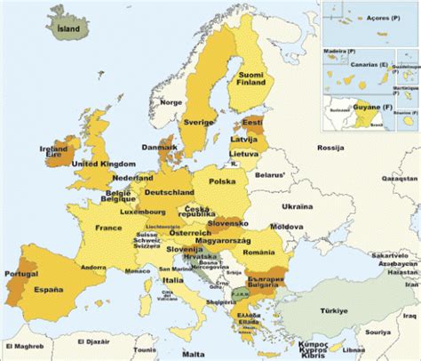 Europa Cuna De La Cultura Occidental Y Sus 52 Países Está En Tu Mundo