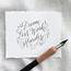 Hand Lettering By Wink & Wonder  Daily Design Inspiration For