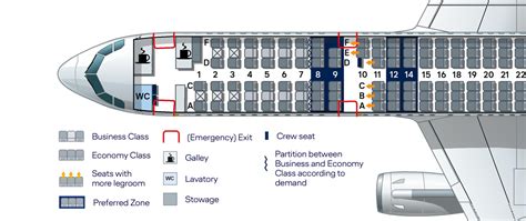 Lufthansa A Seat Map