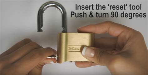How To Reset Master Lock 647d