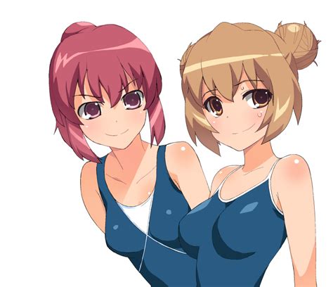 A1 Aisaka Taiga Kushieda Minori Toradora Highres 00s 2girls