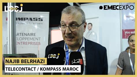 Interview Avec Najib Belghazi Telecontact Kompass Maroc Youtube