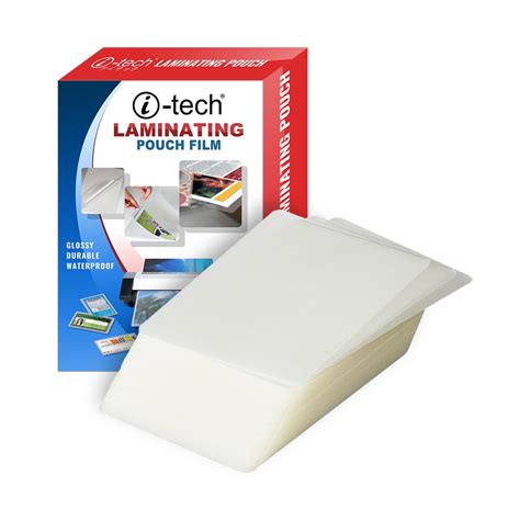 Laminating Pouch Film Id Size Mic X Mm Itech Shopee Philippines