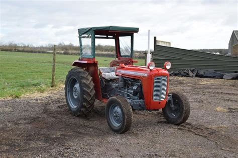 1964 Massey Ferguson 35x Multipower 2wd Diesel Tractor With Canvas Cab