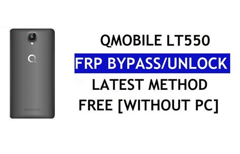 Qmobile Lt550 Frp Bypass Unlock Fix Youtube Update Android 70