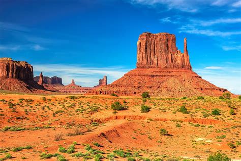 Monument Valley Desert Landscape In Arizona Valleys Deserts