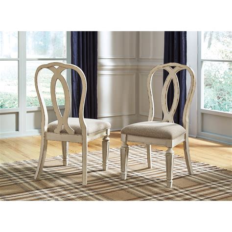 Signature Design By Ashley Realyn Dining Upholstered Side Chair Royal