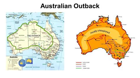 Outback Australia Map Australian Outback Map Australia And New