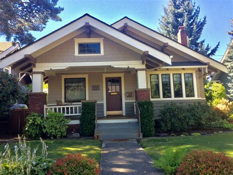 Arts And Crafts Bungalow Tacoma Wawhington Historic House Colors