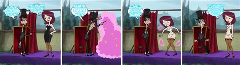 Commission Dan Vs Disappearing Act Elise By Grimphantom On Deviantart