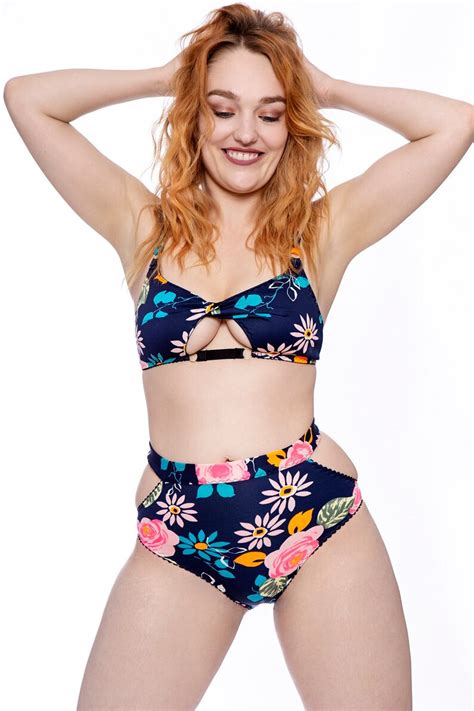 Hazel Bikini Set High Waisted Bikini In Your Choice Of Bold Etsy