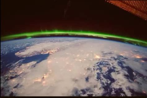 Abc News On Twitter Astronaut Captures Spectacular Northernlights