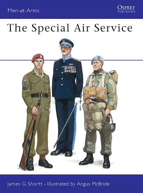 The Special Air Service Men At Arms James Shortt Osprey Publishing