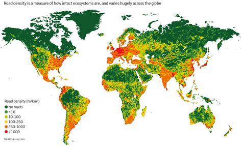 Biodiversity In Crisis Earths Giant Construction Projects Mapped Out