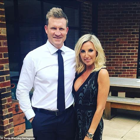 Afl Nathan Buckley And New Girlfriend Alex Pike Step Out In Melbourne Daily Mail Online