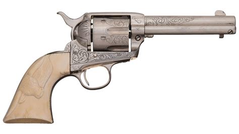 Factory Engraved 1st Gen Colt Saa Revolver Rock Island Auction