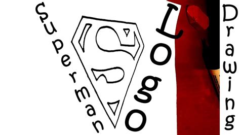 How To Draw Superman Logo Step By Step Easy On Paper