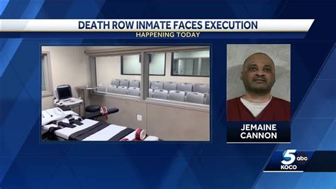Execution Set For Oklahoma Death Row Inmate Jemaine Cannon