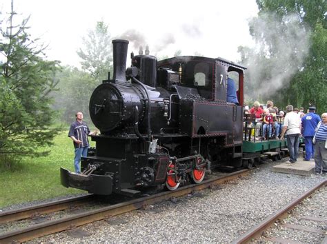 Narrow Gauge Locomotive From The Mills A Photo From