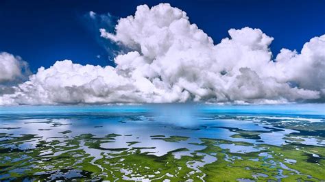 Aerial View Of Everglades National Park Florida Bing Gallery