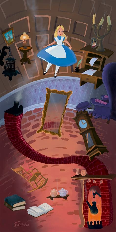 The Rabbit Hole Alice In Wonderland Provenza Disney