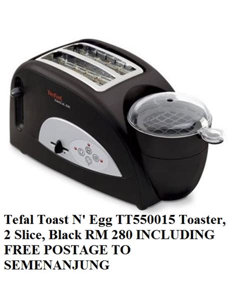 The perfect solution for a complete breakfast. Safiya's Outlet Shop: Tefal Toast N' Egg Toaster, 2 Slice ...
