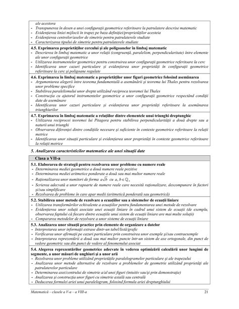 Clasa A 7 A Test Initial La Matematica Cu Rezolvare Programa In