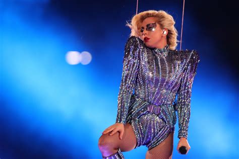 Lady Gaga Super Bowl Halftime Show Performance Photos Heavy Com