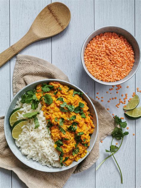 Dahl de lentilles corail En cuisine