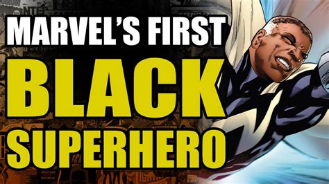 Whos The First Black Superhero A Brief History Of Black Superheroes