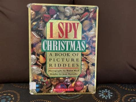 I Spy Christmas A Book Of Picture Riddles Hardcover By Marzollo