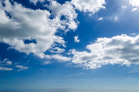 Blue Sky With Cloud Free Stock Photo Public Domain Pictures