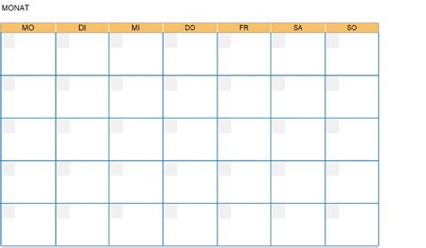 Monatsplan So Legen Sie Einen Kalender In Excel An Inkl Vorlage