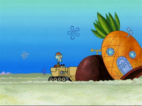 Spongebob Squidward And Patrick Homes