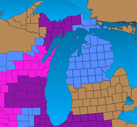 Winter Storm Watch Issued For 36 Michigan Counties For Heavy Snow