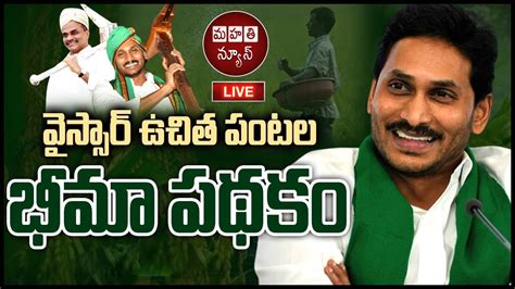 Hon Ble Cm Of Ap Will Be Depositing Insurance Claims Under Ysr Free