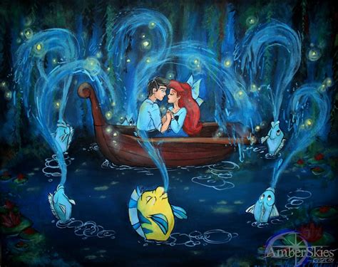 Kiss The Girl The Little Mermaid Princess Ariel Disney Etsy
