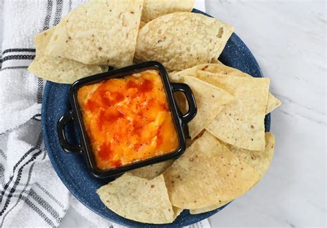 this buffalo ranch dip recipe for one person is the only thing you need in your snack arsenal